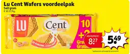 Kruidvat Lu Cent Wafers voordeelpak aanbieding
