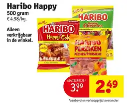 Kruidvat Haribo Happy aanbieding