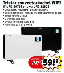 Kruidvat Tristar convectorkachel WIFI aanbieding