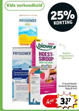 Kruidvat Kruidvat Neusspray Baby & Kind aanbieding