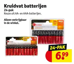Kruidvat Kruidvat batterijen aanbieding
