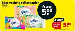Kruidvat Edet vochtig toiletpapier aanbieding