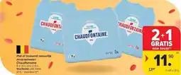 Carrefour Plat of Bruisend natuurlijk mineraalwater Chaudfontaine aanbieding