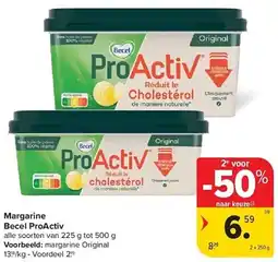 Carrefour Margarine Becel ProActiv aanbieding