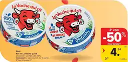 Carrefour Kaas Kiri en La Vache Qui Rit aanbieding