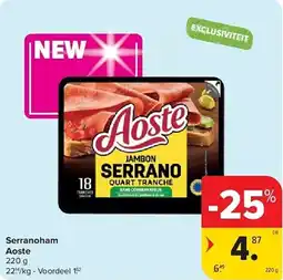 Carrefour Serranoham Aoste aanbieding