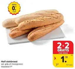 Carrefour Half Stokbrood aanbieding