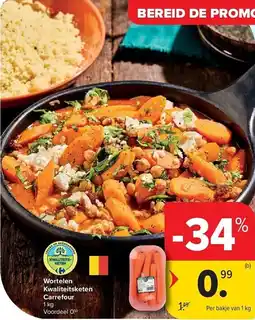 Carrefour Wortelen Kwaliteitsketen Carrefour aanbieding