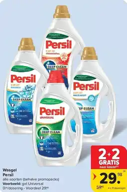 Carrefour Wasgel Persil aanbieding