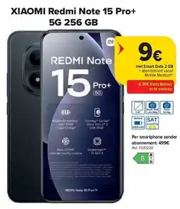 Carrefour Xiaomi Redmi Note 15 Pro+ 5G 256 GB aanbieding