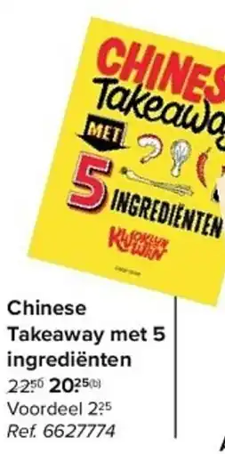 Carrefour Chinese Takeaway met 5 ingrediënten aanbieding