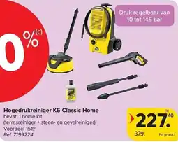 Carrefour Karcher Hogedrukreiniger K5 Classic Home aanbieding