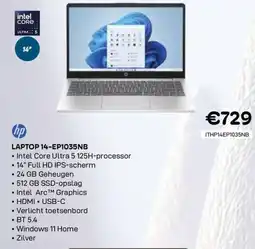 CompuDeals hp laptop 14-EP1035NB aanbieding