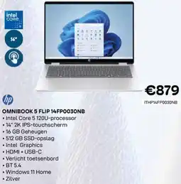 CompuDeals Hp omnibook 5 flip 14FP0030NB aanbieding