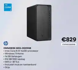 CompuDeals Hp omnidesk M02-0005NB aanbieding