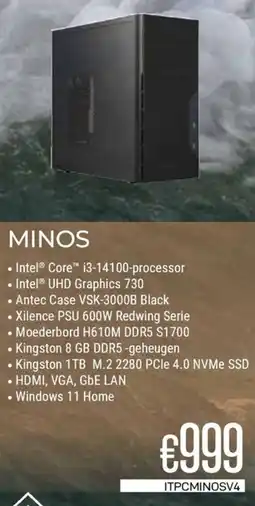 CompuDeals Minos aanbieding