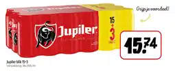 Jumbo Jupiler blik 15+3 aanbieding