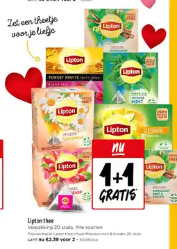 Jumbo Lipton thee aanbieding