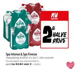 Jumbo Spa intense & Spa finesse aanbieding