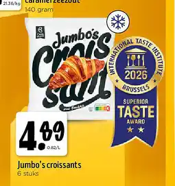 Jumbo Jumbo’s croissants 6 stuks aanbieding