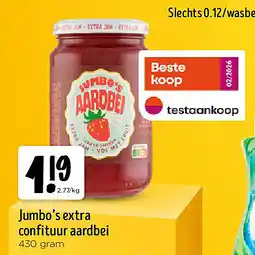 Jumbo Jumbo’s extra confituur aardbei aanbieding
