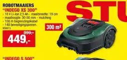 Hubo ROBOTMAAIERS INDEGO XS 300 aanbieding