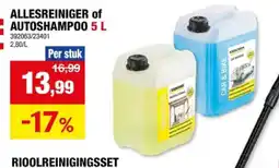Hubo ALLESREINIGER of AUTOSHAMPOO 5 L aanbieding