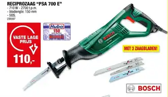 Hubo RECIPROZAAG PSA 700 E aanbieding
