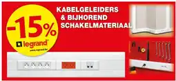 Hubo KABELGELEIDERS & BIJHOREND SCHAKELMATERIAAL aanbieding