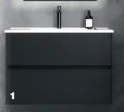 Hubo BADKAMERMEUBEL - 80 cm aanbieding