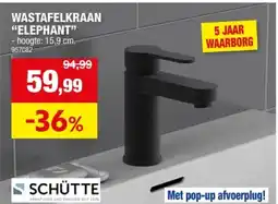 Hubo WASTAFELKRAAN ELEPHANT aanbieding