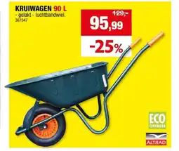 Hubo KRUIWAGEN 90 L aanbieding