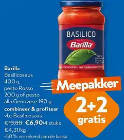 OKay Barilla Basilicosaus 400 g aanbieding