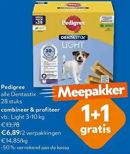 OKay Pedigree alle Dentastix 28 stuks aanbieding