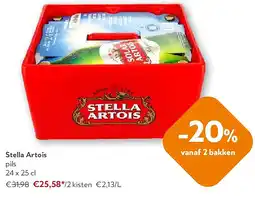 OKay Stella Artois pils 24 x 25 cl aanbieding
