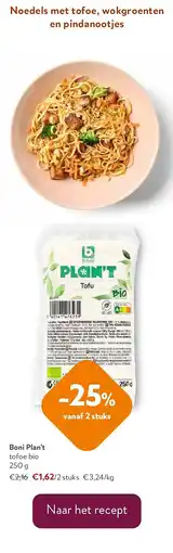 OKay Boni Plan’t tofoe bio 250 g aanbieding