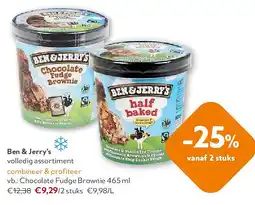 OKay Ben & Jerry’s Chocolate Fudge Brownie 465 ml aanbieding