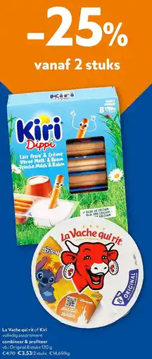 OKay La Vache qui rit of Kiri aanbieding