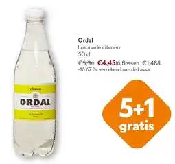 OKay Ordal limonade citroen 50 cl aanbieding