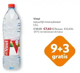 OKay Vittel natuurlijk mineraalwater 1,5 L aanbieding