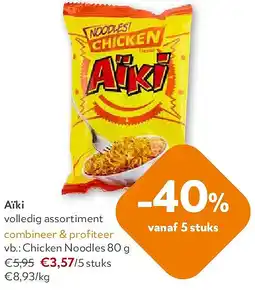 OKay Aïki Chicken Noodles 80 g aanbieding