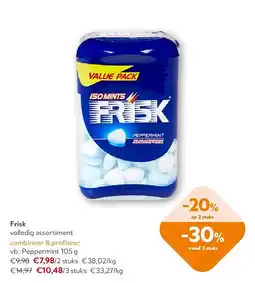 OKay Frisk Peppermint 105 g aanbieding