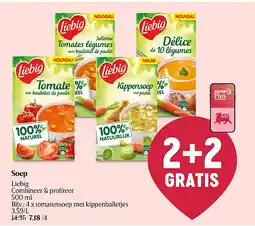 Delhaize Soep aanbieding