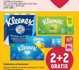 Delhaize Zakdoeken of keukenrol aanbieding