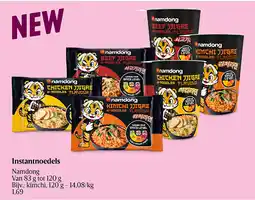Delhaize Instantnoedels aanbieding