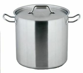 Makro Metro Professional Kookpot met deksel Ø 28 x 27 cm aanbieding