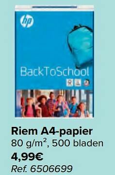 Carrefour Riem a4-papier aanbieding
