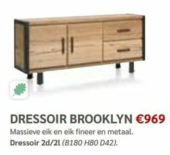 Crack Dressoir brooklyn aanbieding