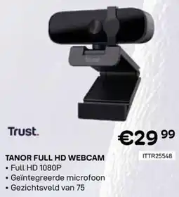 CompuDeals Trust Tanor Full HD Webcam aanbieding