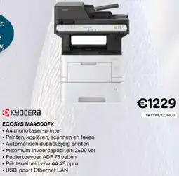 CompuDeals Kyocera Ecosys MA4500FX aanbieding